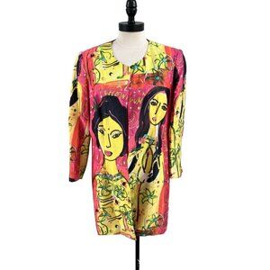 NWT Grace Chuang Jacket XXL Pop Art To Wear Statement Avant Garde Maximalist
